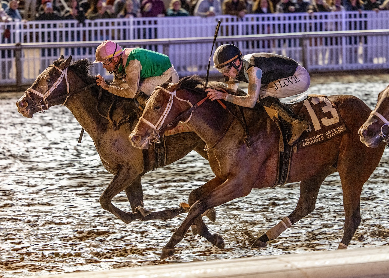Disco Racing Disco Time Rallies To Edge Built In Lecomte At The Fair Grounds | Horse ...