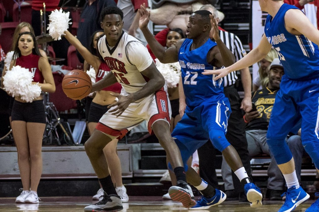 UNLV will face Air Force Wednesday night (photo via www.mwcconnection.com)